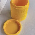 Hộp Đựng Đồ Có Nắp Vặn Dạng Nhám (90x110) - Thumbnail 6