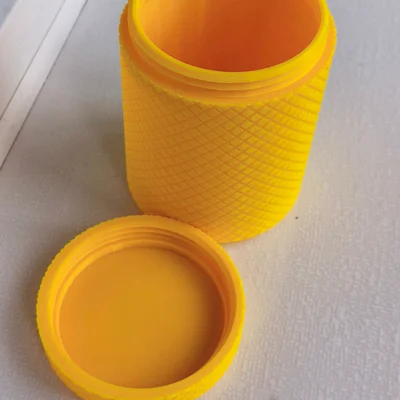 Hộp Đựng Đồ Có Nắp Vặn Dạng Nhám (90x110) 6