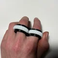 Nhẫn bánh răng Fidget Gear Ring - Đồ chơi giảm stress in 3D - Thumbnail 2