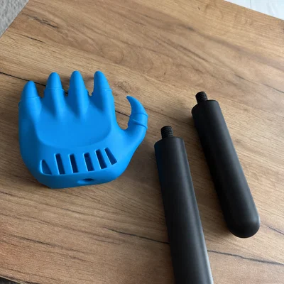 Cây Gãi Lưng Hình Bàn Chân Dạng Mô-Đun (Modular Paw Back Scratcher)