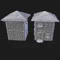 Tháp canh lâu đài 3D - Mô hình địa hình TTRPG dễ in - Thumbnail 1