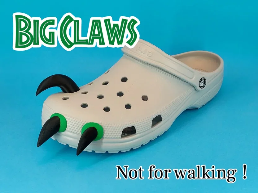Raptor Claws - Phụ kiện móng vuốt cho dép Crocs - Image 1