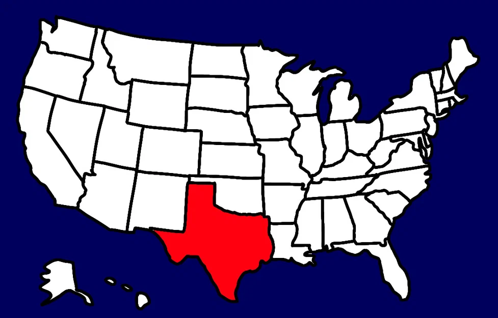Bản đồ Texas Flexi linh hoạt - Image 1