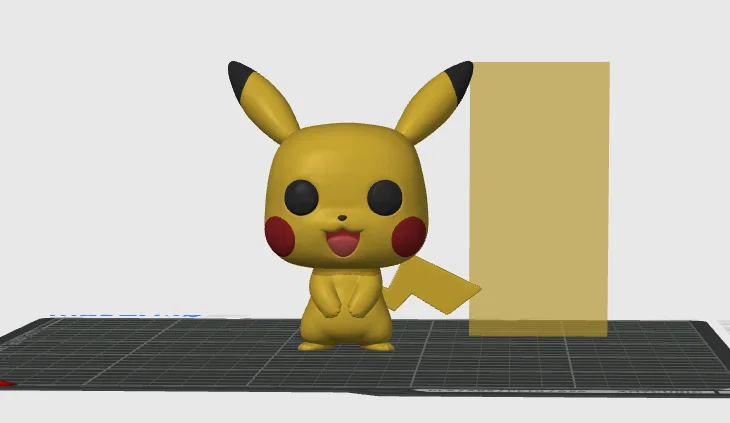 Mô hình Pikachu Funko Pop 3D độc đáo để trang trí - Image 2