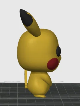 Mô hình Pikachu Funko Pop 3D độc đáo để trang trí - Image 3