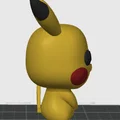 Mô hình Pikachu Funko Pop 3D độc đáo để trang trí - Thumbnail 3