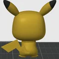 Mô hình Pikachu Funko Pop 3D độc đáo để trang trí - Thumbnail 4