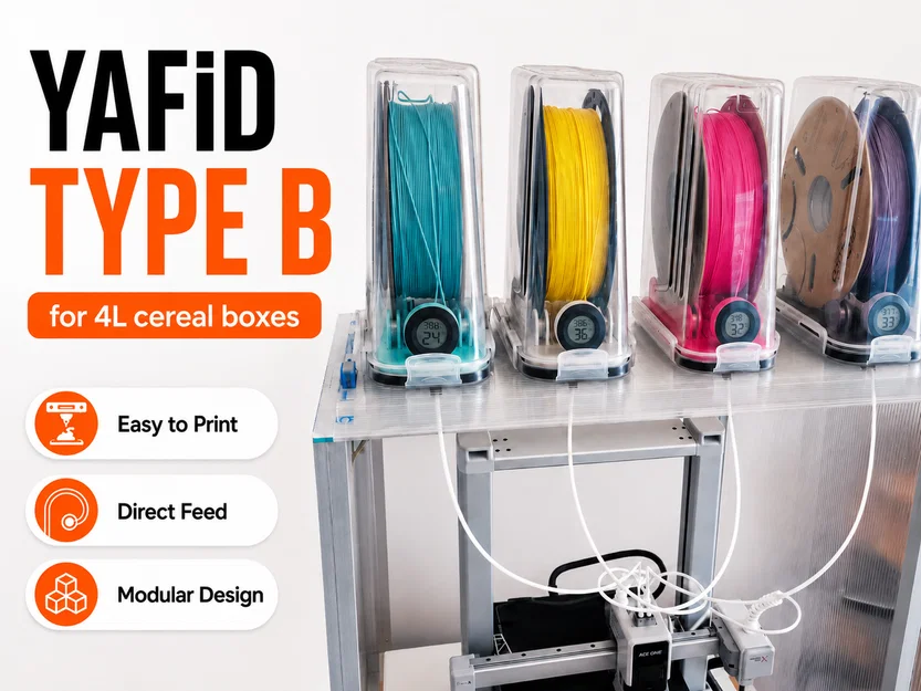YAFiD B — Hộp chống ẩm Filament 4L cực tiện lợi - Image 1