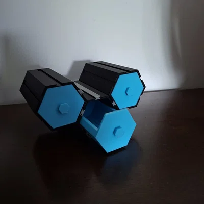 HiveBox - Hệ thống lưu trữ mô-đun hình lục giác đa năng