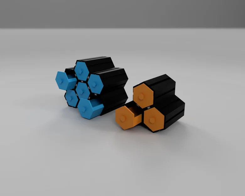 HiveBox - Hệ thống lưu trữ mô-đun hình lục giác đa năng - Image 7