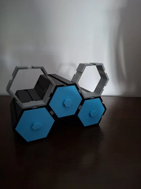 HiveBox - Hệ thống lưu trữ mô-đun hình lục giác đa năng - Image 20