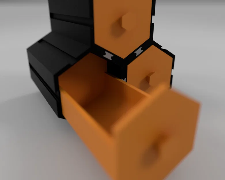 HiveBox - Hệ thống lưu trữ mô-đun hình lục giác đa năng - Image 24