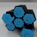HiveBox - Hệ thống lưu trữ mô-đun hình lục giác đa năng - Thumbnail 25