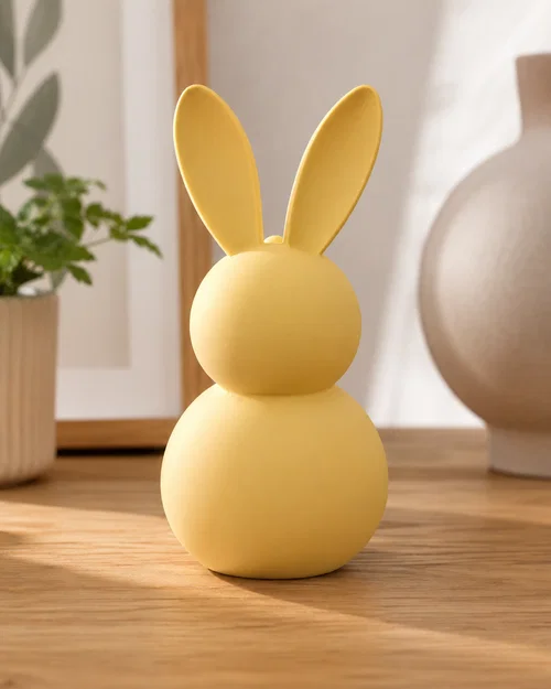 Minimalist Bunny Decor - Chú Thỏ Trang Trí Tối Giản - Image 1
