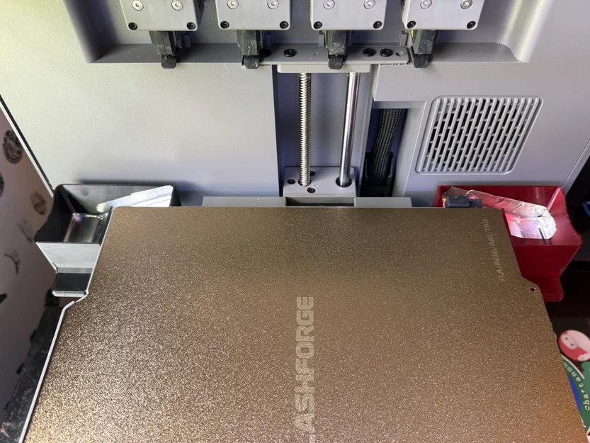Máng Hứng Nhựa Thừa V3 cho Flashforge Creator 5 - Bản Xả Phía Sau - Image 1