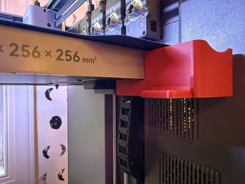 Máng Hứng Nhựa Thừa V3 cho Flashforge Creator 5 - Bản Xả Phía Sau - Image 4