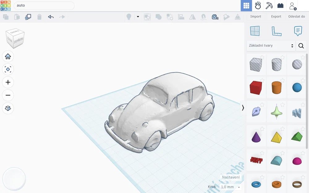 Mô hình xe hơi cổ điển in 3D độc đáo để trang trí bàn làm việc - Image 1