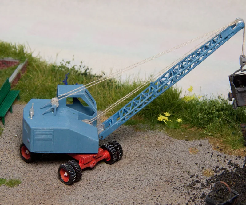 Mô hình cần cẩu Fuchs 301 tỉ lệ H0 1:87