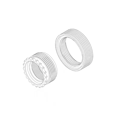 Zero-Spring Delta Ring (Airsoft, AEG) - Vòng Delta không cần lò xo