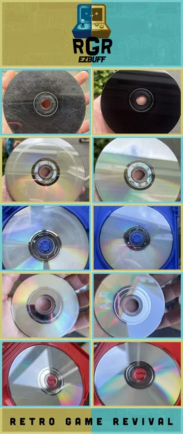 RGR ezBuff - Máy Đánh Bóng/Phục Hồi Đĩa 3D - Image 6