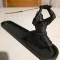 Mẫu in 3D Đế cắm nhang Samurai đầy nghệ thuật - Thumbnail 2