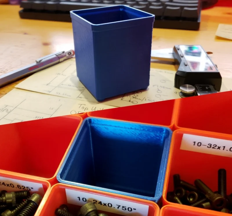 Khay đựng Sortimo T-Boxx (lên đến 4x4) + File thiết kế Solidworks