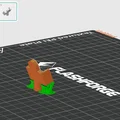 Giá đỡ ống dẫn nhựa PTFE cho máy in 3D Creator 5 Pro - Thumbnail 3