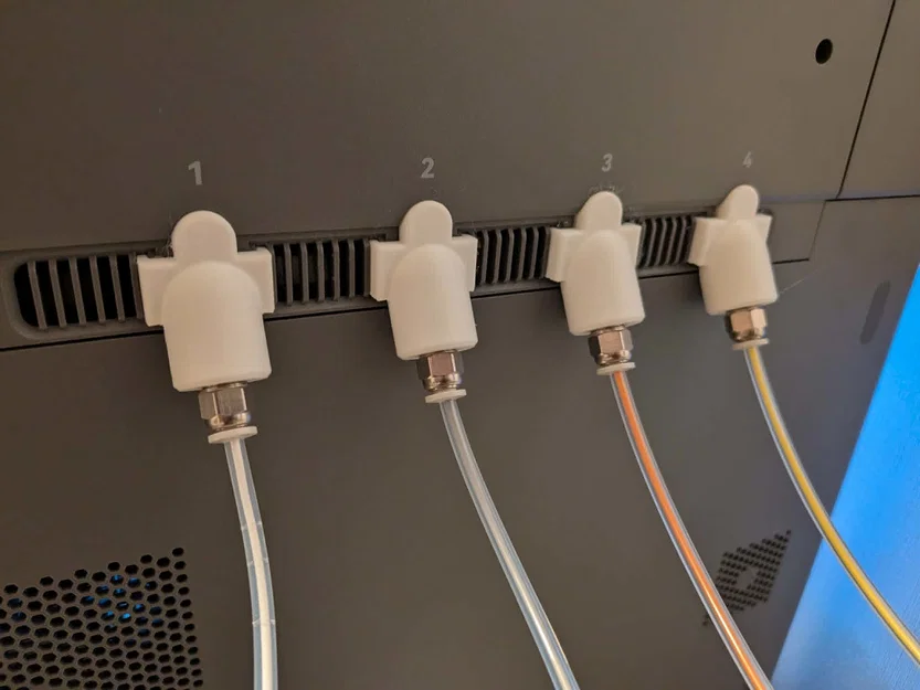 Ngàm giữ ống dẫn nhựa PTFE cho máy in Creator 5 Pro (khớp PC4-M10) - Image 2
