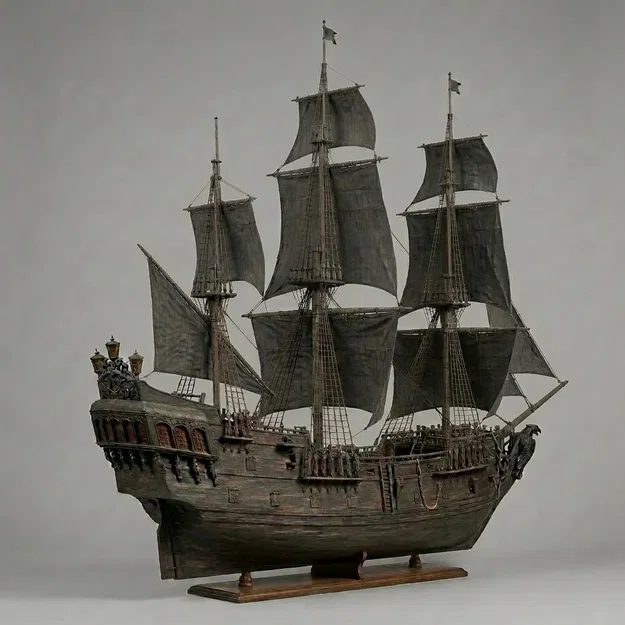 Pirates of the Caribbean - Tàu Ngọc Trai Đen (The Black Pearl) - Image 2