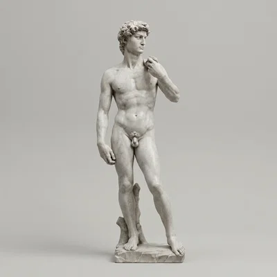 Tượng David của Michelangelo: Mô hình in 3D nghệ thuật kinh điển