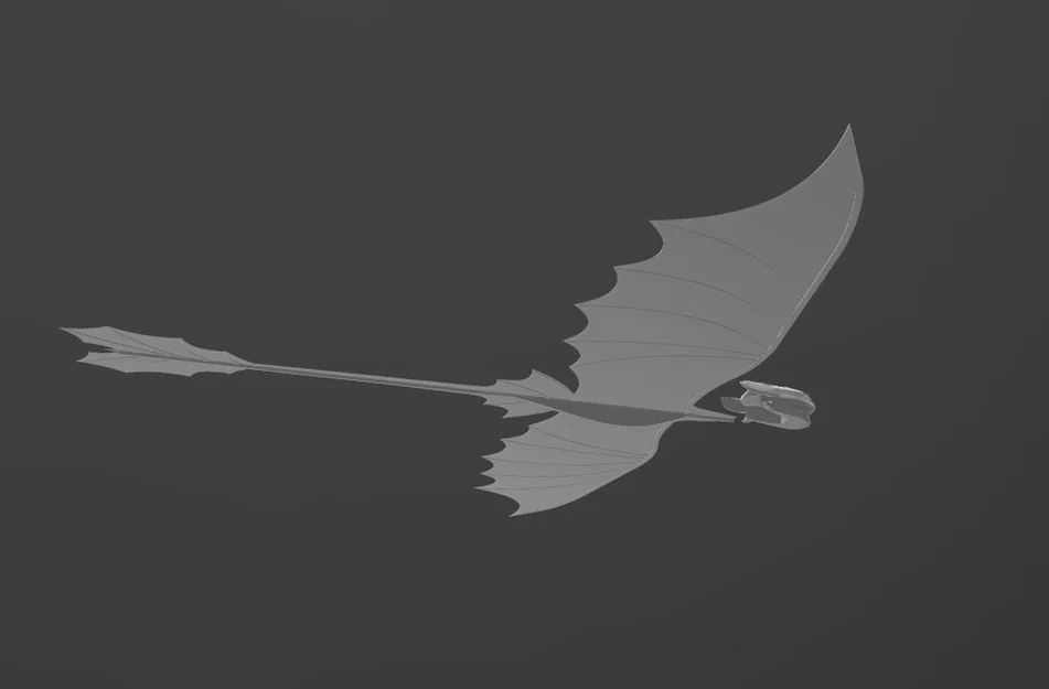 MÔ HÌNH RỒNG FLYING TOOTHLESS (RĂNG SÚN) CỬ ĐỘNG ĐƯỢC - Image 3