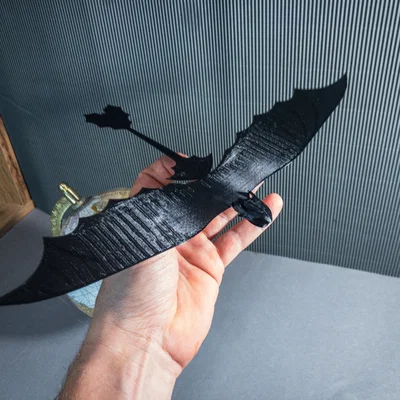 MÔ HÌNH RỒNG FLYING TOOTHLESS (RĂNG SÚN) CỬ ĐỘNG ĐƯỢC
