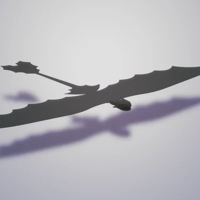 MÔ HÌNH RỒNG FLYING TOOTHLESS (RĂNG SÚN) CỬ ĐỘNG ĐƯỢC 5