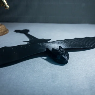 MÔ HÌNH RỒNG FLYING TOOTHLESS (RĂNG SÚN) CỬ ĐỘNG ĐƯỢC 7