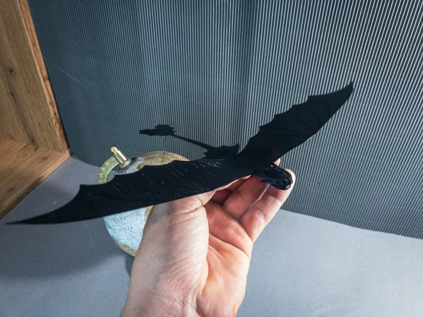 MÔ HÌNH RỒNG FLYING TOOTHLESS (RĂNG SÚN) CỬ ĐỘNG ĐƯỢC - Image 9