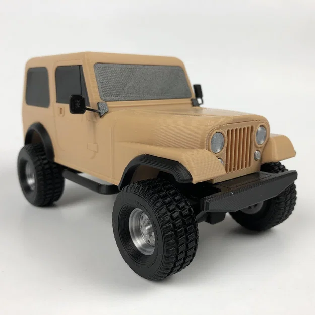 Mô hình Jeep CJ7 Renegade - Tỉ lệ 1:24 - Image 1