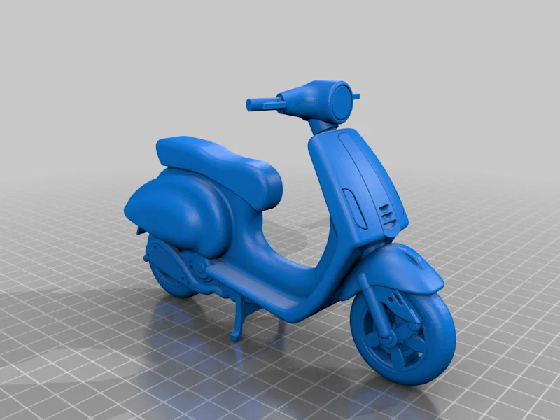 XE TAY GA DEADPOOL - VESPA PRIMAVERA - TỈ LỆ 1:12 - Image 2