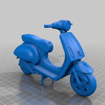 XE TAY GA DEADPOOL - VESPA PRIMAVERA - TỈ LỆ 1:12