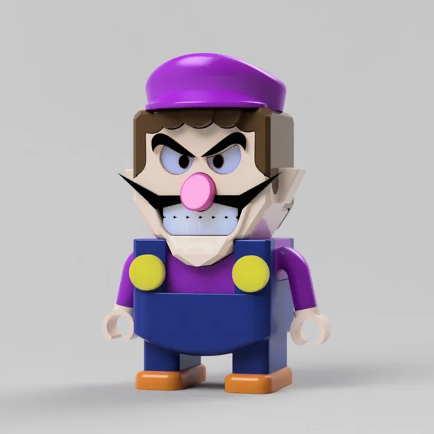 Waluigi phiên bản "LEGO WALUIGI" - Image 1
