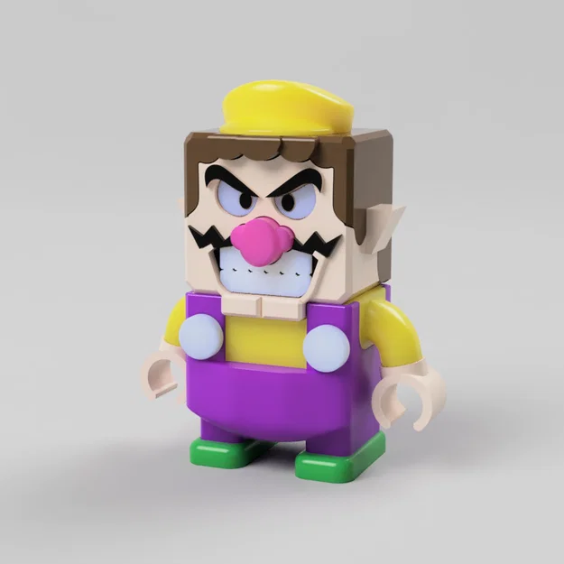 Wario phong cách "LEGO WARIO" - Image 1