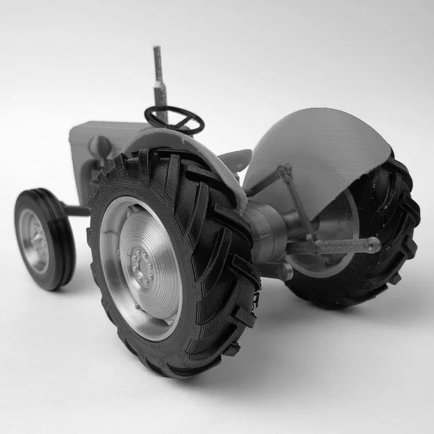 Mô hình máy kéo Ferguson TE20 - Bộ in 3D hoàn chỉnh - tỉ lệ 1/18 - Image 2