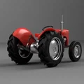 Mô hình máy kéo Ferguson TE20 - Bộ in 3D hoàn chỉnh - tỉ lệ 1/18 - Thumbnail 4
