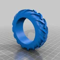 Mô hình máy kéo Ferguson TE20 - Bộ in 3D hoàn chỉnh - tỉ lệ 1/18 - Thumbnail 10