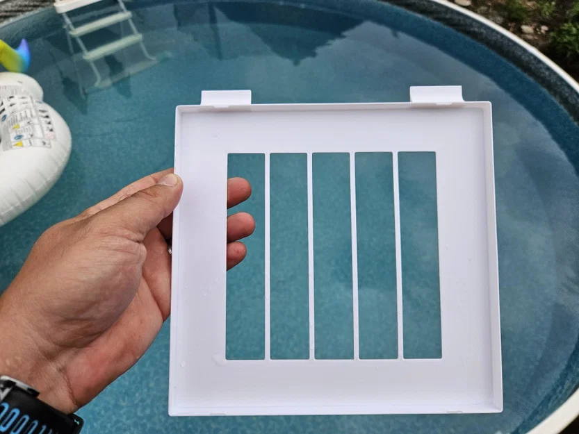 Nắp che Skimmer Azuro – Gắn khớp gài & Chắn phao clo - Image 8