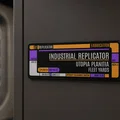 Bảng điều khiển Industrial Replicator - Phong cách LCARS - Star Trek - Thumbnail 1