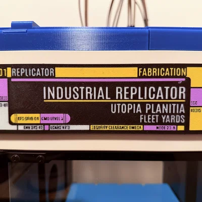 Bảng điều khiển Industrial Replicator - Phong cách LCARS - Star Trek