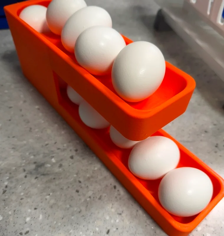 Khay đựng trứng 12 quả 3D - Giải pháp sắp xếp tủ lạnh gọn gàng