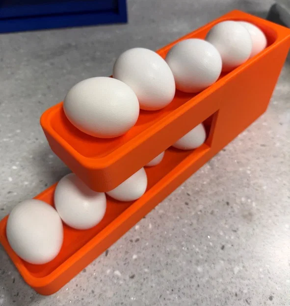 Khay đựng trứng 12 quả 3D - Giải pháp sắp xếp tủ lạnh gọn gàng - Image 2