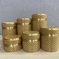Bộ Hộp Đựng Vân Nhám (Knurled Container Set) - 6 Kích Thước - Thumbnail 2