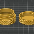 Bộ Hộp Đựng Vân Nhám (Knurled Container Set) - 6 Kích Thước - Thumbnail 5